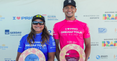 Juliana dos Santos e Wesley Leite são os campeões do Dream Tour Vila Velha